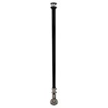 Seaview 36 Manually Folding Light Post W316 Stainless Steel Base Ltbled12c5 Navigation Light Black-small image