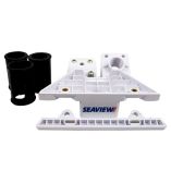 Seaview Starlink Mini Mounting Bracket F1114 Rails Supplied WBase Bracket F114 Threaded Base-small image