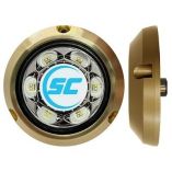 ShadowCaster Sc3 Series BlueWhite Bronze Surface Mount Underwater Light-small image