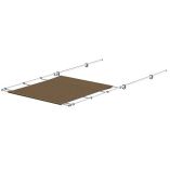 Sureshade Ptx Power Shade 57 Wide Stainless Steel Toast-small image