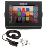 Simrad Go7 Xsr ChartplotterFishfinder WHdi Transom Mount Transducer CMap Discover Chart-small image