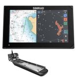 Simrad Nsx 3009 9 Combo Chartplotter Fishfinder WActive Imaging 3In1 Transducer-small image