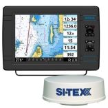 SiTex Navpro 1200f WMds12 Wifi 24 HiRes Digital Radome Radar W10m Cable-small image