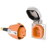 Smartplug 30 Amp Inlet Plug Combo Stainless Steel No Thermostat Boat Rv Side-small image