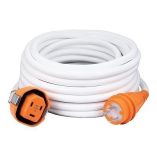 Smartplug 30amp125v Cordset Female, Smartplug Boatside 30amp Twist Type Dockside White 50-small image