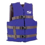 Stearns Adult Life Vest Uscg Approved Type Iii Pfd Blue Standard Fit-small image