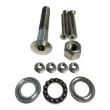 Sea Swivel Replacement Mount Hardware Kit W5 Main Bolt, Nut, Bearing, 4Bolt Package Of Mounting Hardware-small image