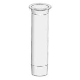 Taco Rod Holder Liner WLip Protection F2300 Series White-small image