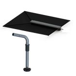 Taco Shadefin WBlack Fabric, Bag Fixed Rod Holder Mount Kit-small image