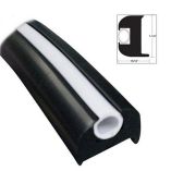Taco Flex Vinyl Rub Rail Kit Black WWhite Insert 50 114 X 1516-small image