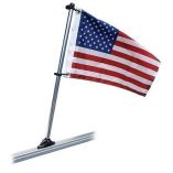 Taylor Made Pontoon 24 Flag Pole Mount 12 X 18 Us Flag-small image