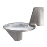 Tecnoseal Trim Tab Anode - Zinc - Anodes for Boats-small image
