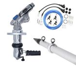 Tigress Xd Crank Top Mount System 18 Silver Outriggers Pro Series Double Rigging Kit-small image