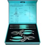 Toadfish CrabLobster Tool Set 2 Shell Cutters 4 Seafood Forks-small image