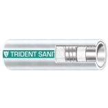 Trident Marine 112 X 50 Coil Premium Marine Sanitation Hose White WGreen Stripe-small image