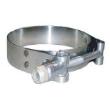 Trident Marine 316 SS T-Bolt Clamp - 3/4" Band - 8.30"-8.87" Range-small image