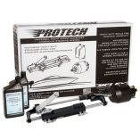 Uflex Protech 11 Front Mount Ob Hydraulic System Includes Up28 Fm Helm, Oil Uc128Ts1 Cylinder No Hoses-small image