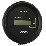 Vdo Cockpit Marine 52mm 2116 Lcd Hourmeter Black DialChrome Bezel-small image