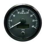 Vdo Singleviu 100mm 4 Tachometer 4000 Rpm-small image