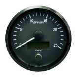 Vdo Singleviu 100mm 4 Tachometer 2500 Rpm-small image