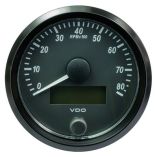 Vdo Singleviu 80mm 318 Tachometer 8000 Rpm-small image