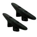 Whitecap Black Nylon Cleat 6" Pair - Docking & Anchoring Cleat-small image