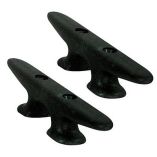 Whitecap Black Nylon Cleat 8" Pair - Docking & Anchoring Cleat-small image