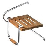 Whitecap Teak Swim Platform WLadder FOutboard Motors-small image