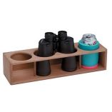 Whitecap Teak Four Insulated DrinkBinocular Rack-small image