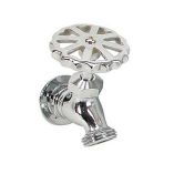 Whitecap CP Brass Sillcock 158 Base 3316 Depth-small image