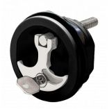 Whitecap Compression Handle Cp ZamacBlack Nylon Locking Fresh Water Use Only-small image