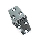 Whitecap Door Hinge - CP/Zamac - 1-1/2" x 3" - Marine Hinges-small image