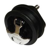 Whitecap THandle Latch Chrome Plated ZamacBlack Nylon No Lock Freshwater Use Only-small image