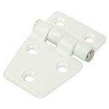 Whitecap Shortside Door Hinge White Nylon 138 X 214-small image