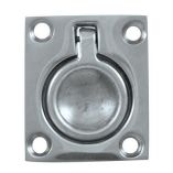 Whitecap Flush Pull Ring CpBrass 112 X 134-small image