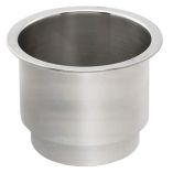 Whitecap Large Stainless Steel Cupholder Fits Yeti-small image