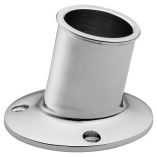 Whitecap TopMounted Flag Pole Socket CpBrass 114 Id-small image