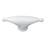 Whitecap Rubber Spreader Boot Pair Small White-small image