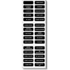 Blue Sea 8039 Dc Panel Extended 120 Label Set-small image