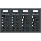Blue Sea 8086 Ac 3 Sources 12 PositionsDc Main 19 Position Toggle Circuit Breaker Panel White Switches-small image