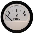 Faria Euro White 2" Fuel Level Gauge (E-1/2-F) - Marine Instrument Gauges-small image