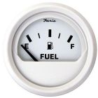 Faria Dress White 2" Fuel Level Gauge (E-1/2-F) - Marine Instrument Gauges-small image