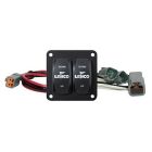 Lenco Carling Double Rocker Switch Kit - Trim Tab Parts-small image