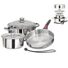 Magma Nestable 7 Piece Induction Cookware - On-Board Cooking Supplies-small image