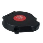 Perko Vented Flip Top Cap FFills With 112 Hose Black-small image