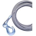 Powerwinch 40 X 732 Replacement Galvanized Cable WHook FRc30, Rc23, 712a, 912, 915, T2400 Ap3500-small image
