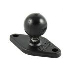 Ram Mount Base w/ Ball 2-7/16" x 1-5/16" - Mobile Mounting Solutions-small image