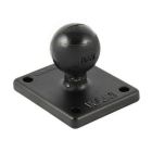 RAM Mount Square 2" x 1.7" Base w/1" Ball - Mobile Mounting Solutions-small image