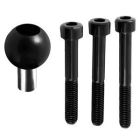 Ram Mount Motorcycle Handlebar Clamp Base WM8 Screws-small image