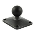 RAM Mount 2" x 2.5" Base w/1" Ball - Mobile Mounting Solutions-small image